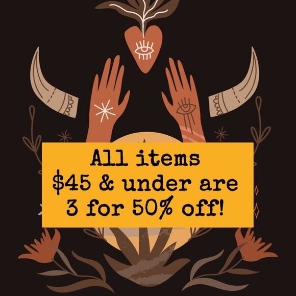 All items $45 & under are 3 for 50% off! - Picture 5 of 7